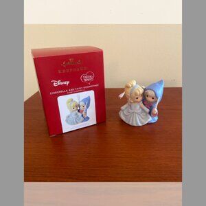 Cinderella and Fairy Godmother Precious Moments Hallmark Keepsake Ornament